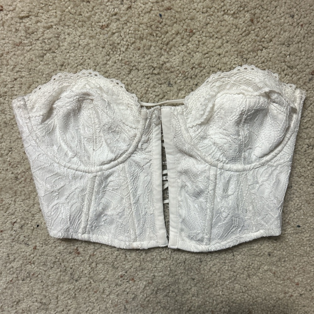 Adika White Lace Top